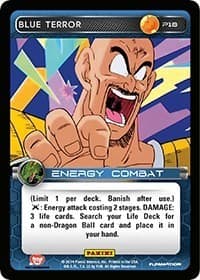 Blue Terror - Panini Promo Cards - Dragon Ball Z TCG card