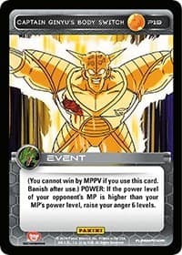Captain Ginyu's Body Switch - Panini Promo Cards - Dragon Ball Z TCG card