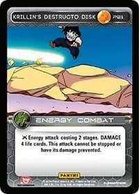 Krillin's Destructo Disk - Panini Promo Cards - Dragon Ball Z TCG card