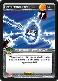 Withering Fire (Heroes & Villains) - Panini Promo Cards - Dragon Ball Z TCG card