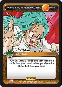 Orange Possession Drill (Heroes & Villains) - Panini Promo Cards - Dragon Ball Z TCG card