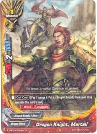 Dragon Knight, Martell - Mikado Evolution - Future Card BuddyFight card