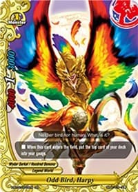 Odd Bird, Harpy - Galaxy Burst - Future Card BuddyFight card