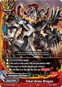 Fatal Arms Dragon - Galaxy Burst - Future Card BuddyFight card