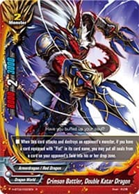 Crimson Battler, Double Katar Dragon - Galaxy Burst - Future Card BuddyFight card