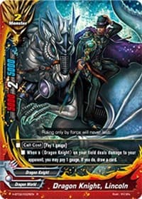 Dragon Knight, Lincoln - Galaxy Burst - Future Card BuddyFight card