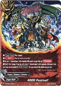 4000 Festival! - Galaxy Burst - Future Card BuddyFight card