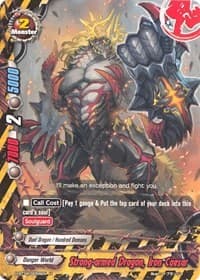 Strong-armed Dragon, Iron Caesar - Mikado Evolution - Future Card BuddyFight card