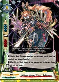 Hidden Sword Ninja, Sekitetsu - Galaxy Burst - Future Card BuddyFight card