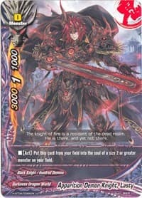 Apparition Demon Knight, Lasty - Mikado Evolution - Future Card BuddyFight card