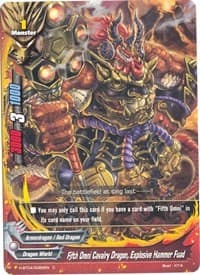 Fifth Omni Cavalry Dragon, Explosive Hammer Fuad - Mikado Evolution - Future Card BuddyFight card