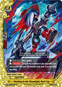Dashing in the Moonlight, Red Cap - Galaxy Burst - Future Card BuddyFight card