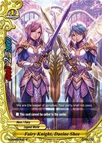 Fairy Knight, Daoine Shee - Galaxy Burst - Future Card BuddyFight card