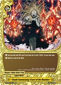 Death Summoning Tears of the Banshee - Galaxy Burst - Future Card BuddyFight card