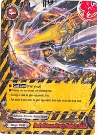 Hundred Demons Sorcery, Manbutsu Bakusai - Mikado Evolution - Future Card BuddyFight card