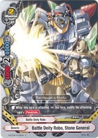 Battle Deity Robo, Stone General - Mikado Evolution - Future Card BuddyFight card