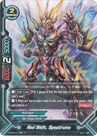 Red Shift, Spectrums - Mikado Evolution - Future Card BuddyFight card