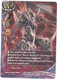 Undying Skull, Sol Darion - Mikado Evolution - Future Card BuddyFight card
