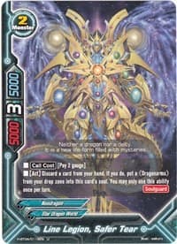 Line Legion, Safer Tear - Mikado Evolution - Future Card BuddyFight card