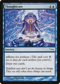 Thoughtcast - Mirrodin - Magic: The Gathering card