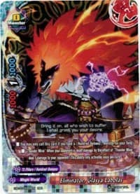 Eliminator, Glasya Labolas - Assault of the Omni Lords - Future Card BuddyFight card