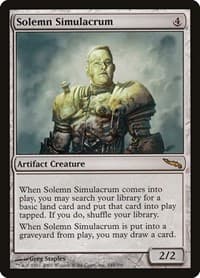 Solemn Simulacrum - Mirrodin - Magic: The Gathering card