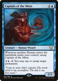 Captain of the Mists - Duel Decks: Blessed vs. Cursed - Magic: The Gathering card