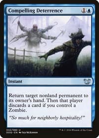 Compelling Deterrence - Duel Decks: Blessed vs. Cursed - Magic: The Gathering card