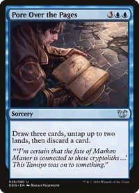 Pore Over the Pages - Duel Decks: Blessed vs. Cursed - Magic: The Gathering card
