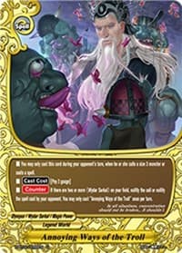 Annoying Ways of the Troll - Galaxy Burst - Future Card BuddyFight card