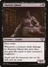 Abattoir Ghoul - Duel Decks: Blessed vs. Cursed - Magic: The Gathering card