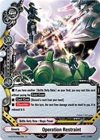 Operation Restraint - Galaxy Burst - Future Card BuddyFight card