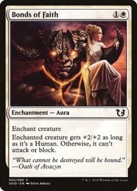 Bonds of Faith - Duel Decks: Blessed vs. Cursed - Magic: The Gathering card