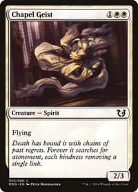Chapel Geist - Duel Decks: Blessed vs. Cursed - Magic: The Gathering card