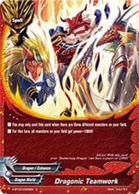 Dragonic Teamwork - Galaxy Burst - Future Card BuddyFight card