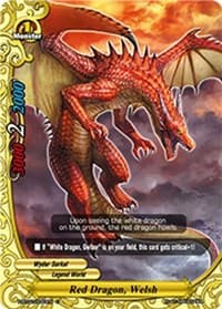 Red Dragon, Welsh - Galaxy Burst - Future Card BuddyFight card