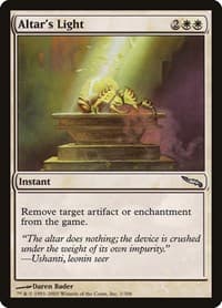 Altar's Light - Mirrodin - Magic: The Gathering card