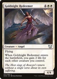 Goldnight Redeemer - Duel Decks: Blessed vs. Cursed - Magic: The Gathering card