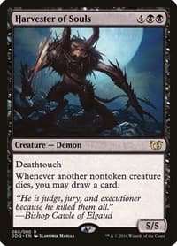 Harvester of Souls - Duel Decks: Blessed vs. Cursed - Magic: The Gathering card