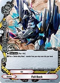 Fall Back - Galaxy Burst - Future Card BuddyFight card