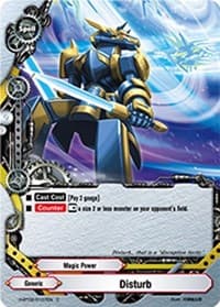 Disturb - Galaxy Burst - Future Card BuddyFight card