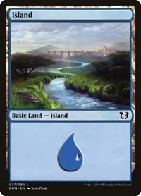 Island (037) - Duel Decks: Blessed vs. Cursed - Magic: The Gathering card