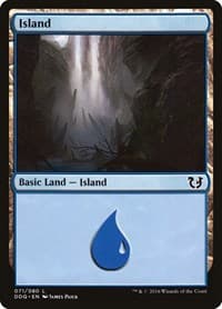 Island (071) - Duel Decks: Blessed vs. Cursed - Magic: The Gathering card
