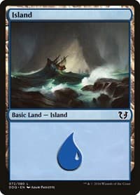 Island (072) - Duel Decks: Blessed vs. Cursed - Magic: The Gathering card