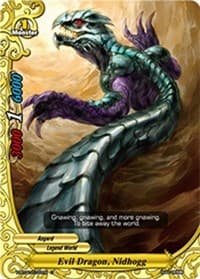 Evil Dragon, Nidhogg - Galaxy Burst - Future Card BuddyFight card