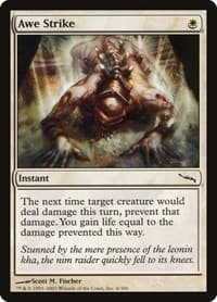 Awe Strike - Mirrodin - Magic: The Gathering card
