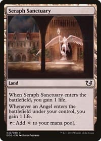 Seraph Sanctuary - Duel Decks: Blessed vs. Cursed - Magic: The Gathering card