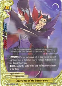Count Dawn of the Distant Days - Buddy Allstars+ - Future Card BuddyFight card