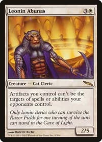 Leonin Abunas - Mirrodin - Magic: The Gathering card