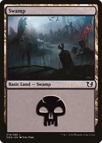 Swamp (076) - Duel Decks: Blessed vs. Cursed - Magic: The Gathering card